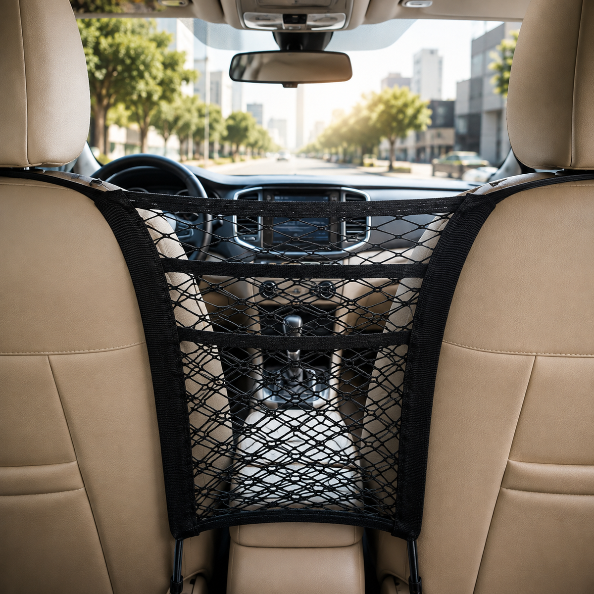 3-Layer Car Seat Organizer