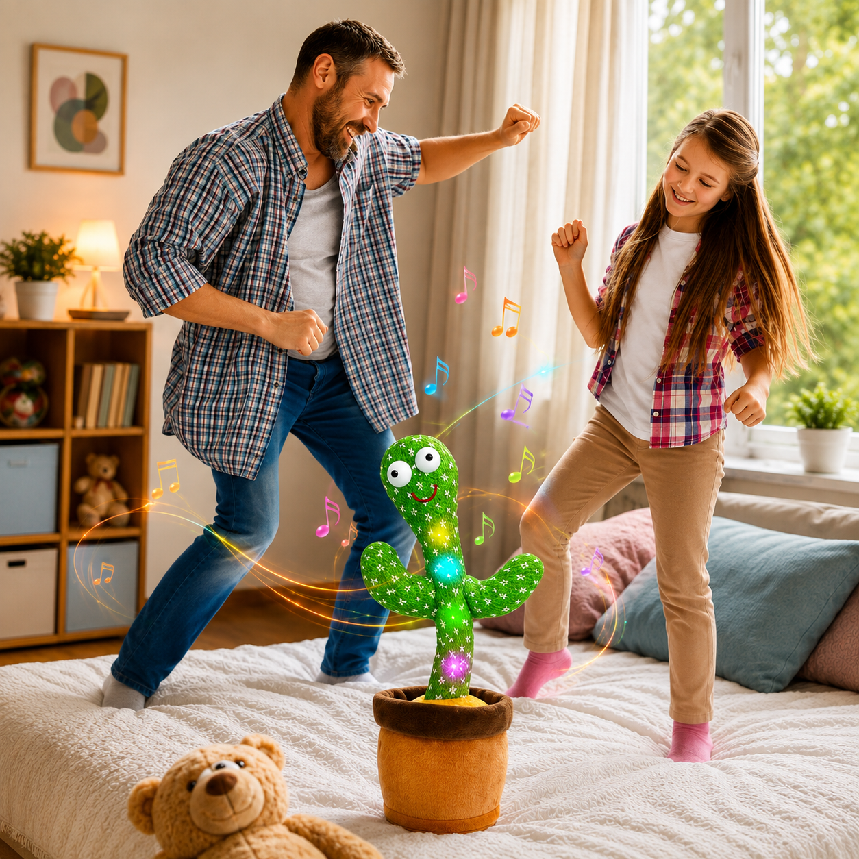 LED Musical Dancing & Mimicry Cactus Toy