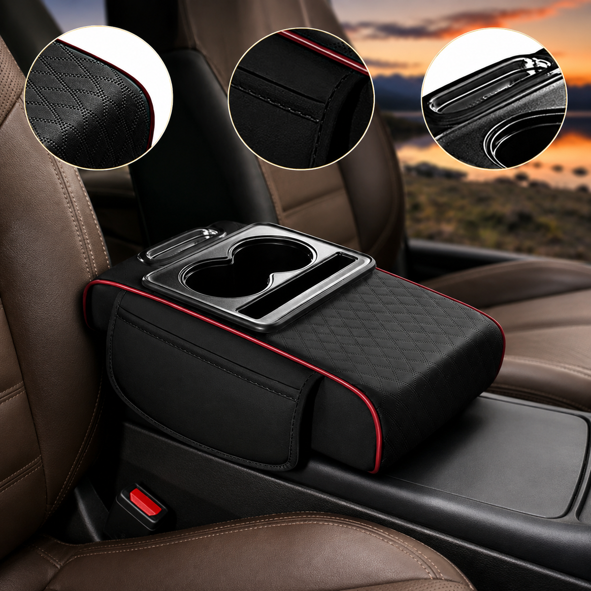 Car Armrest Organizer