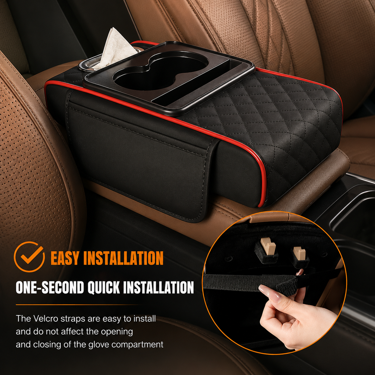 Car Armrest Organizer