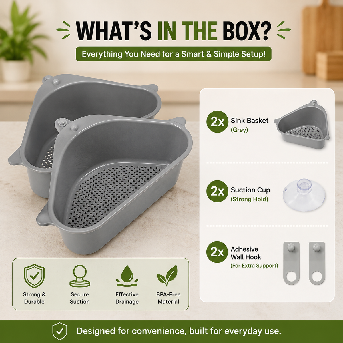Kitchen Sink Organizer