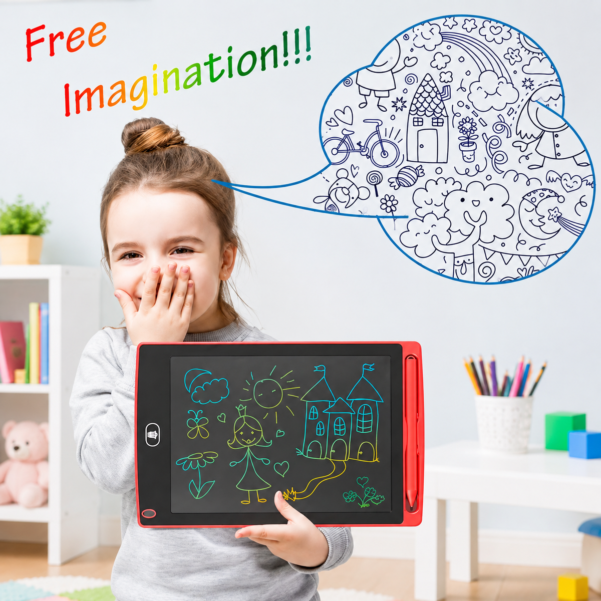 LCD Writing Tablet for Kids